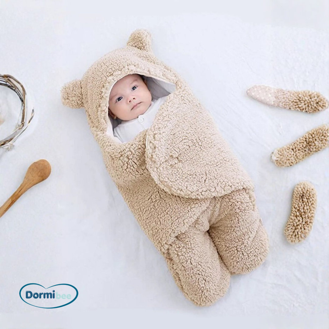 0-12 Ayı Kulaklı Welsoft Dış Kundak Hediyelik Bebek Battaniye