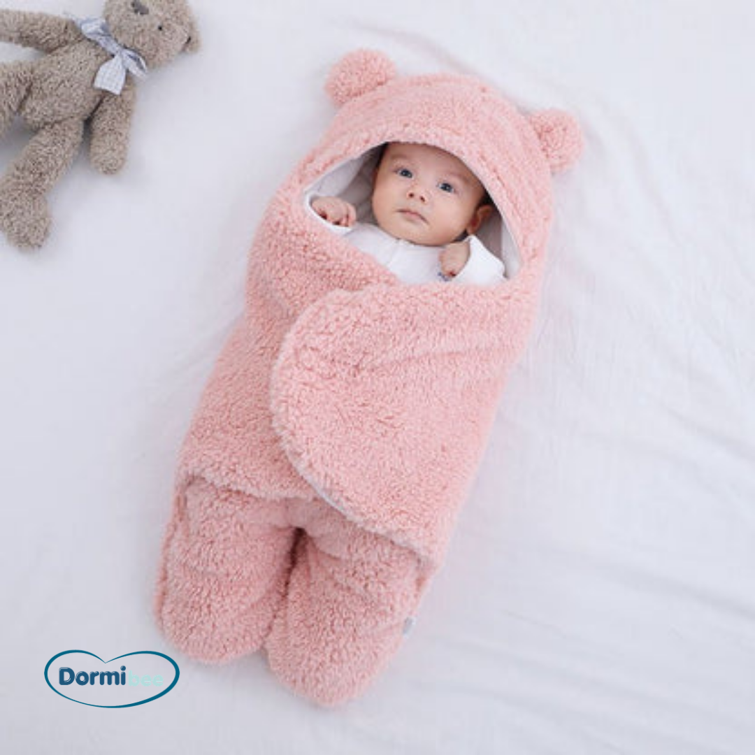 0-12 Ayı Kulaklı Welsoft Dış Kundak Hediyelik Bebek Battaniye